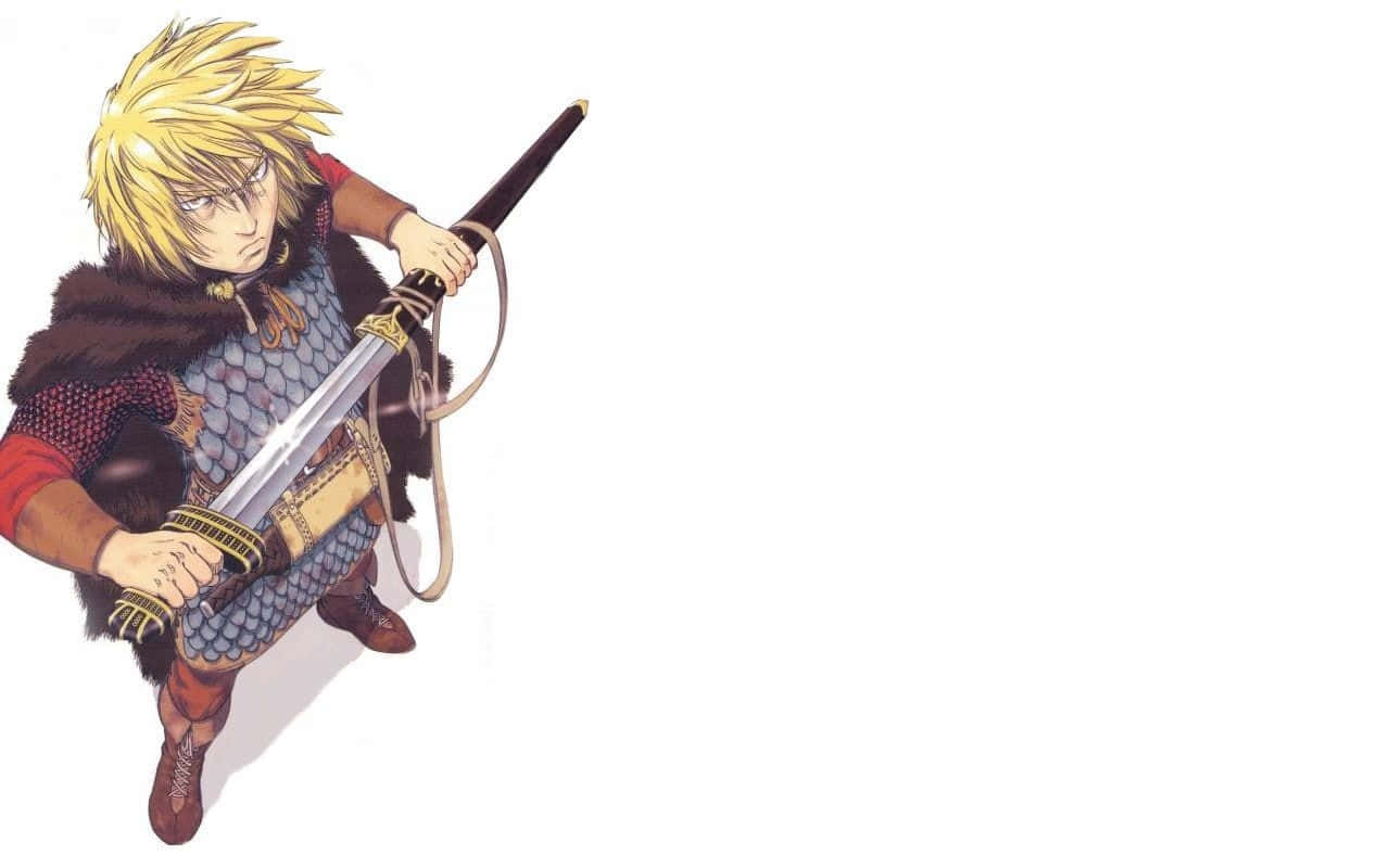 Thorfinn Viking Warrior Anime Artwork Wallpaper