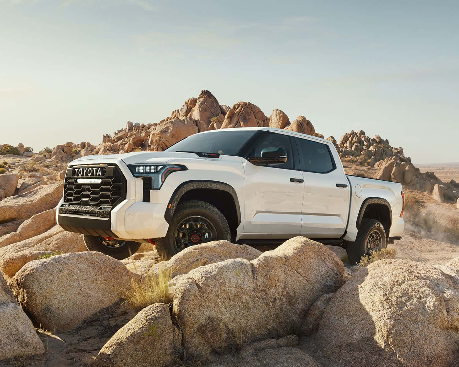 Thrill On The Road In The Toyota Trd Wallpaper