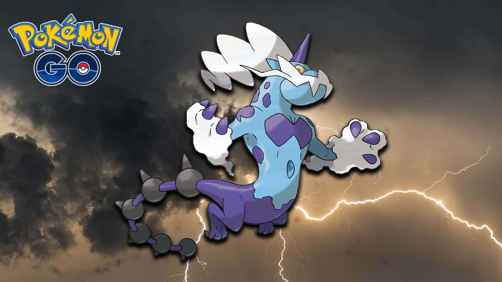 Thundurus Dark Clouds And Lighting Wallpaper