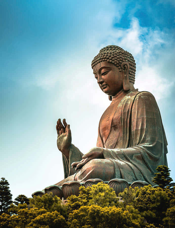 Tian Tan Buddha Wallpaper