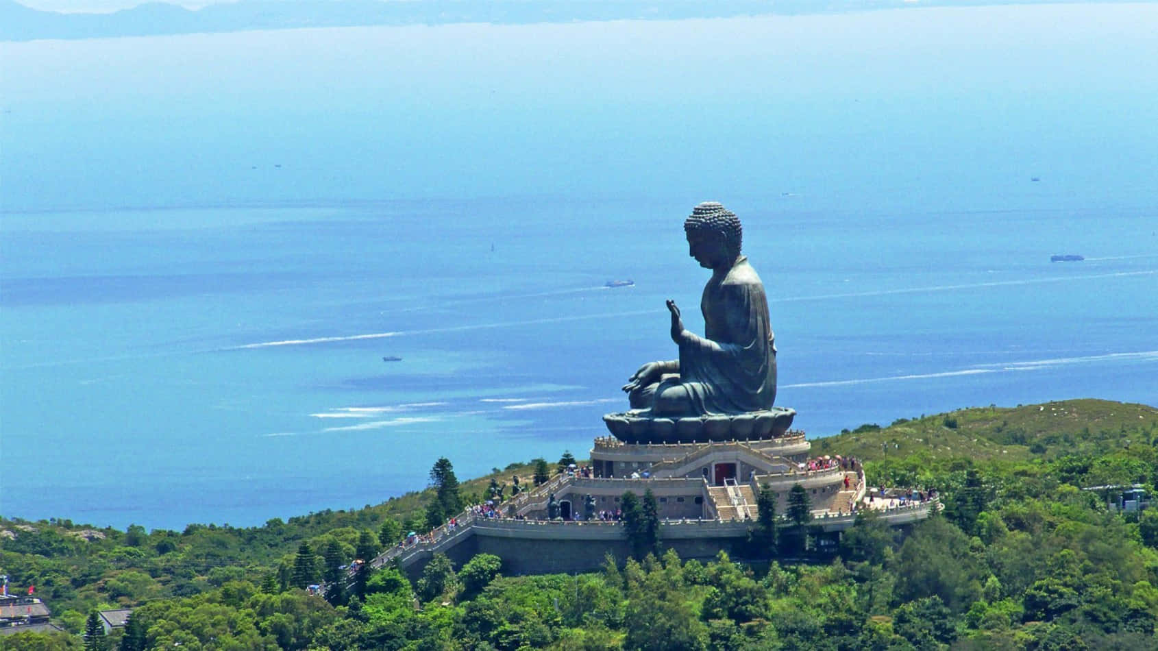 Tian Tan Buddha Wallpaper