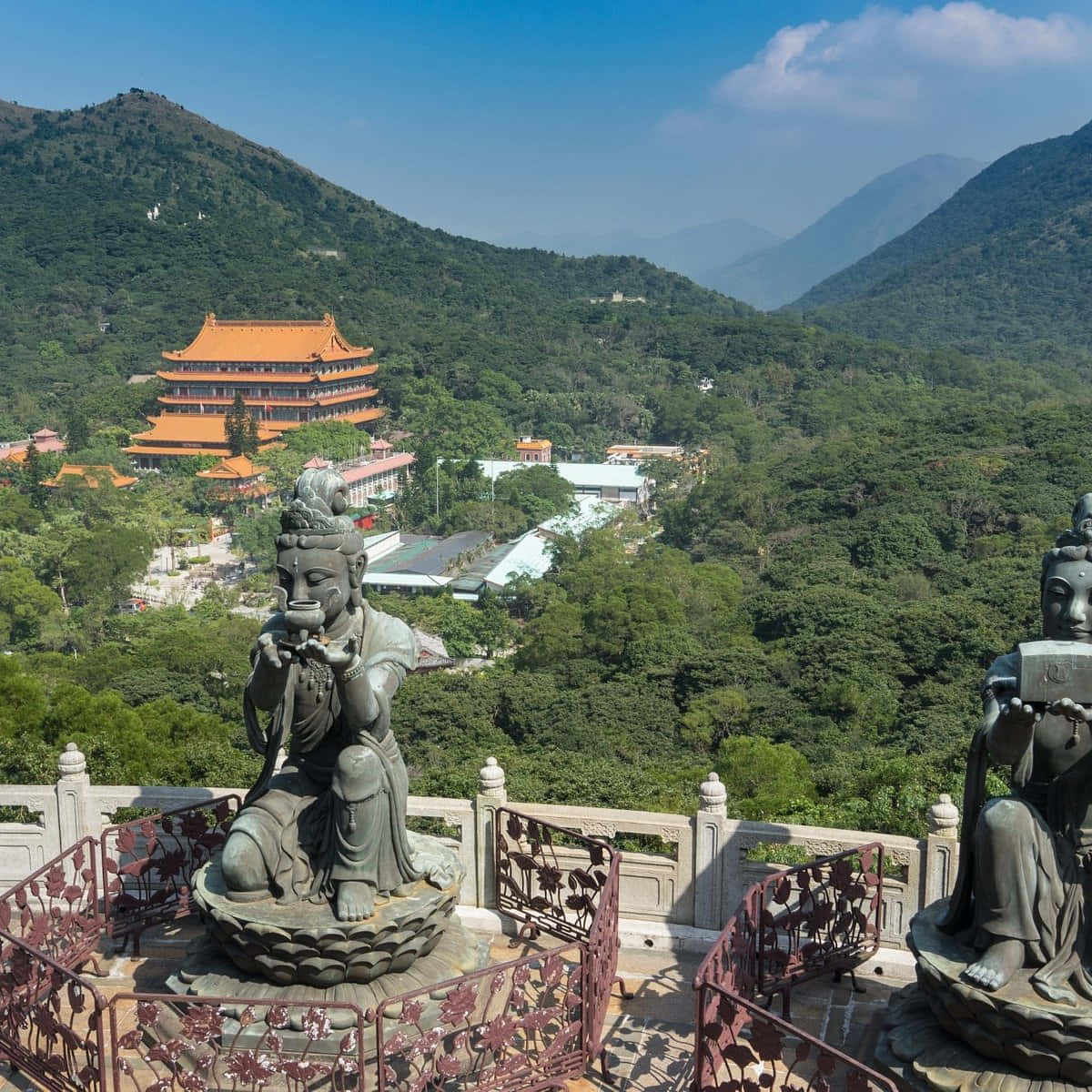 Tian Tan Buddha Wallpaper