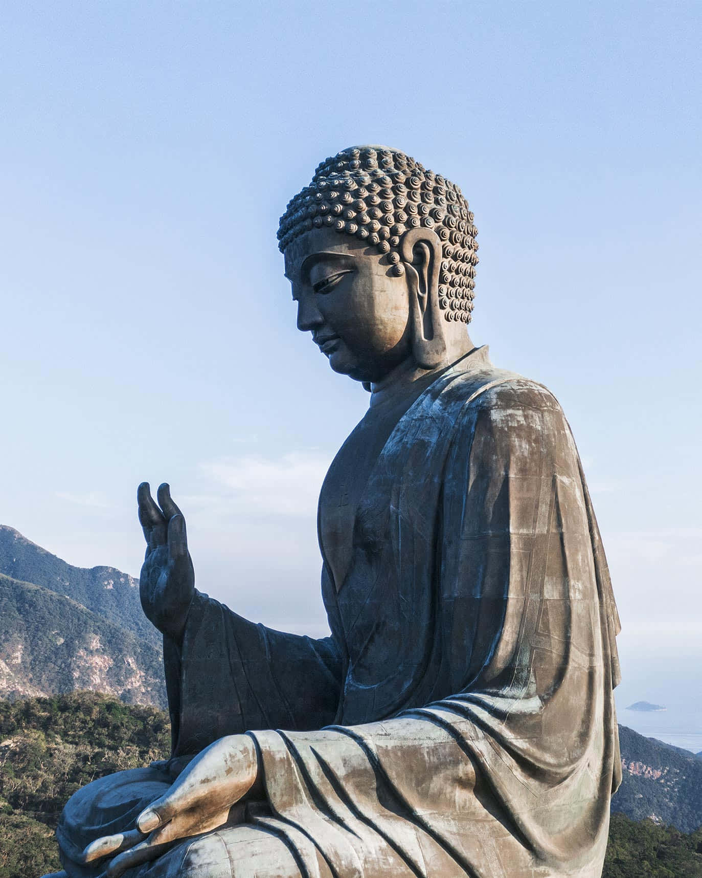 Tian Tan Buddha Wallpaper