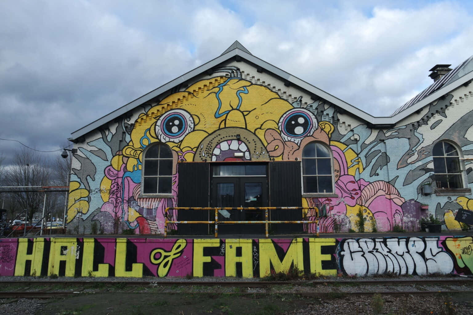 Tilburg Hallof Fame Graffiti Art Wallpaper