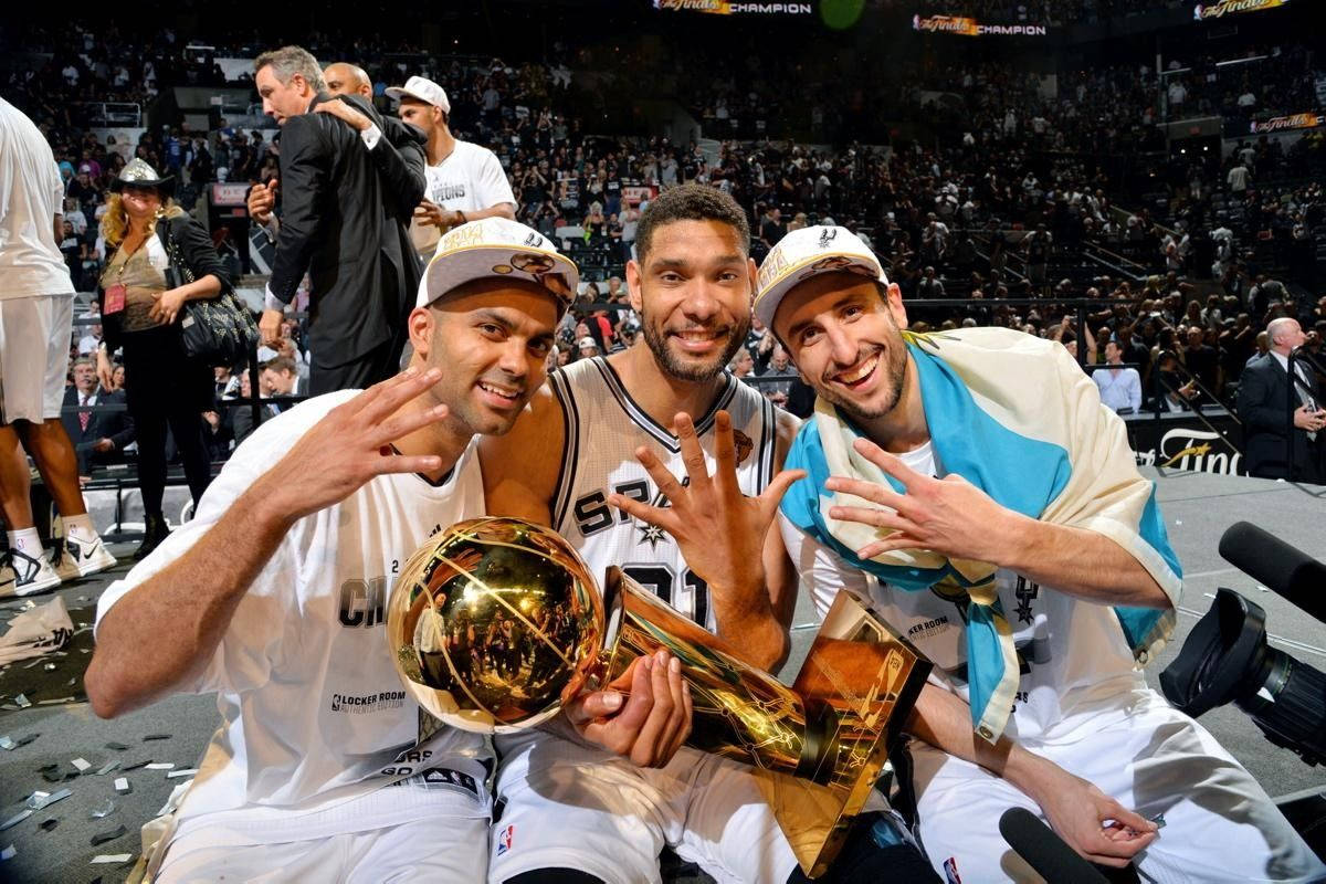 Tim Duncan San Antonio Spurs Championship Wallpaper