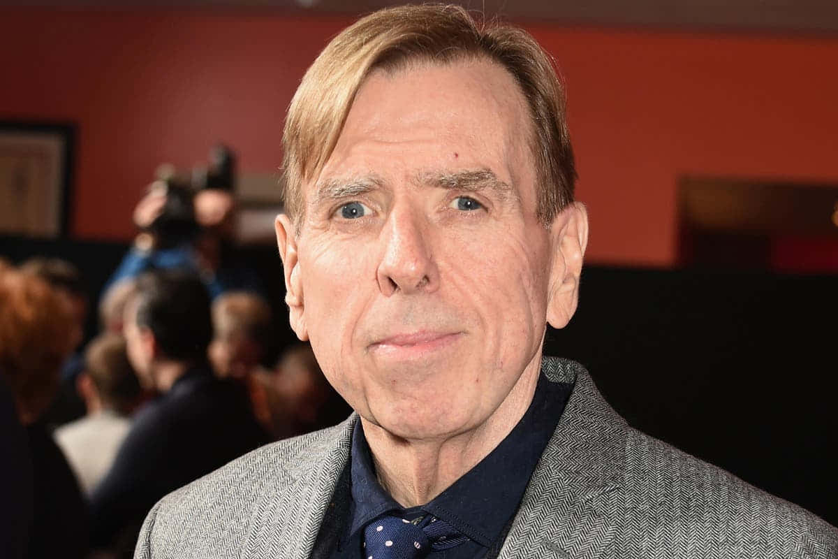 Timothy Spall At An Event Wallpaper