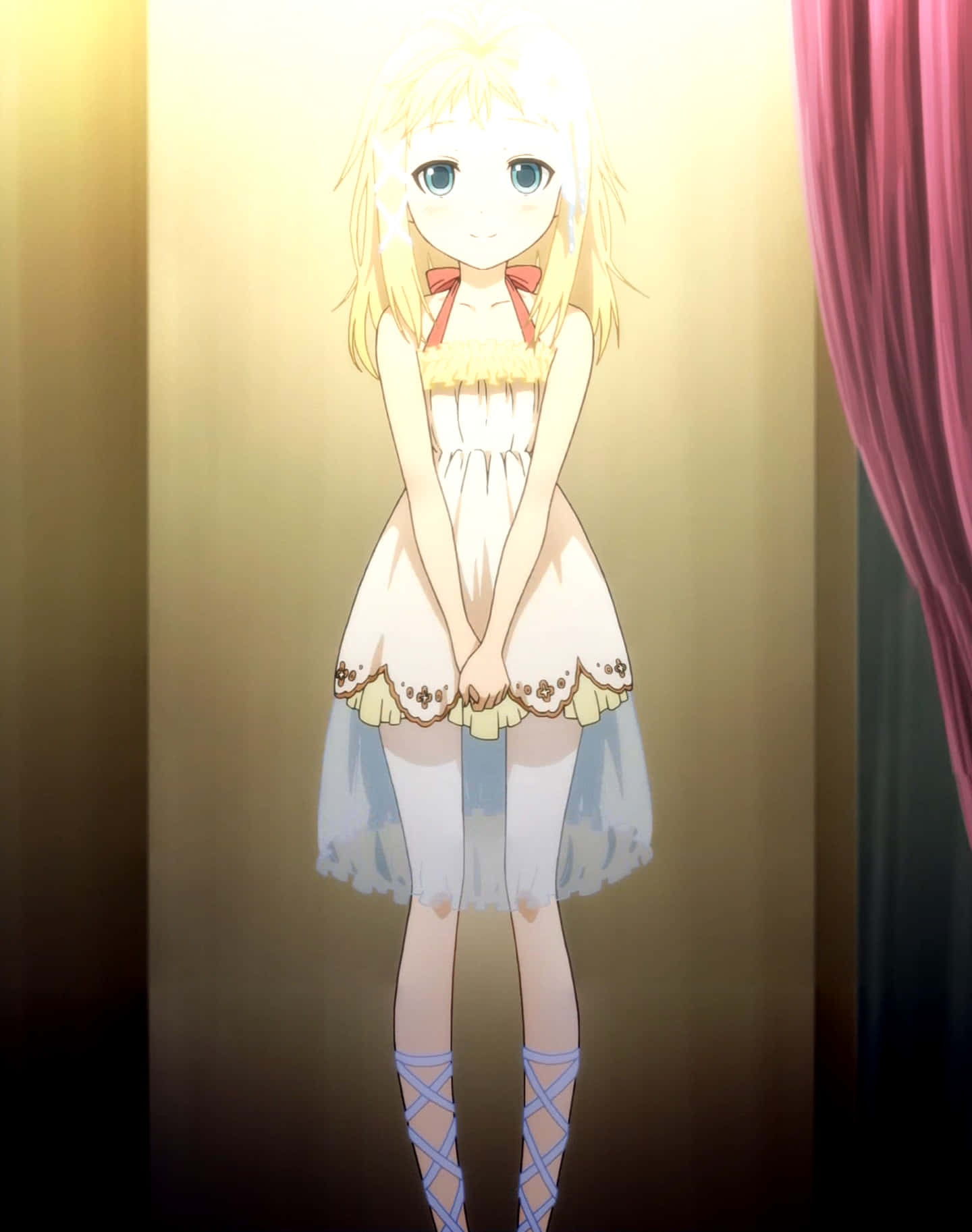 Tina Sprout Anime Appearance Wallpaper