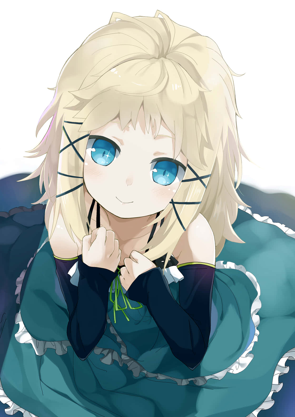 Tina Sprout Anime Character Smile Wallpaper