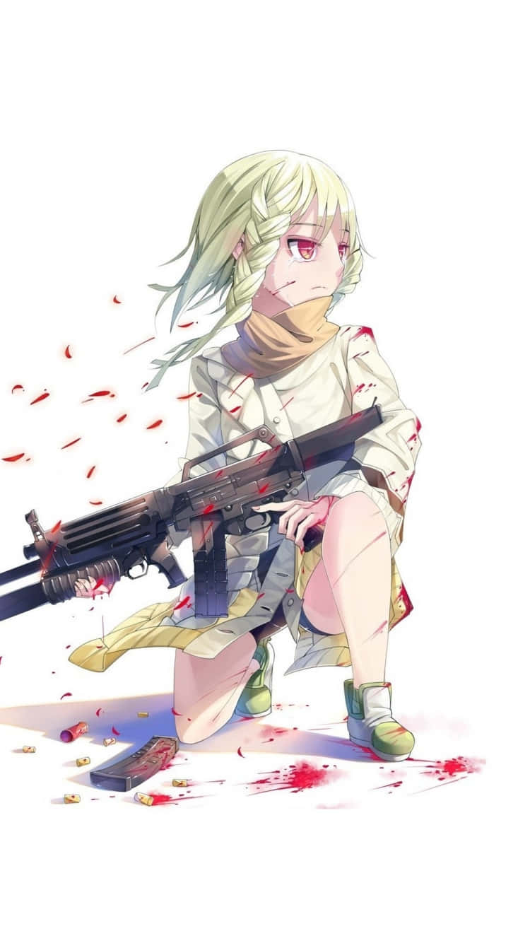 Tina Sprout Armedand Determined Wallpaper