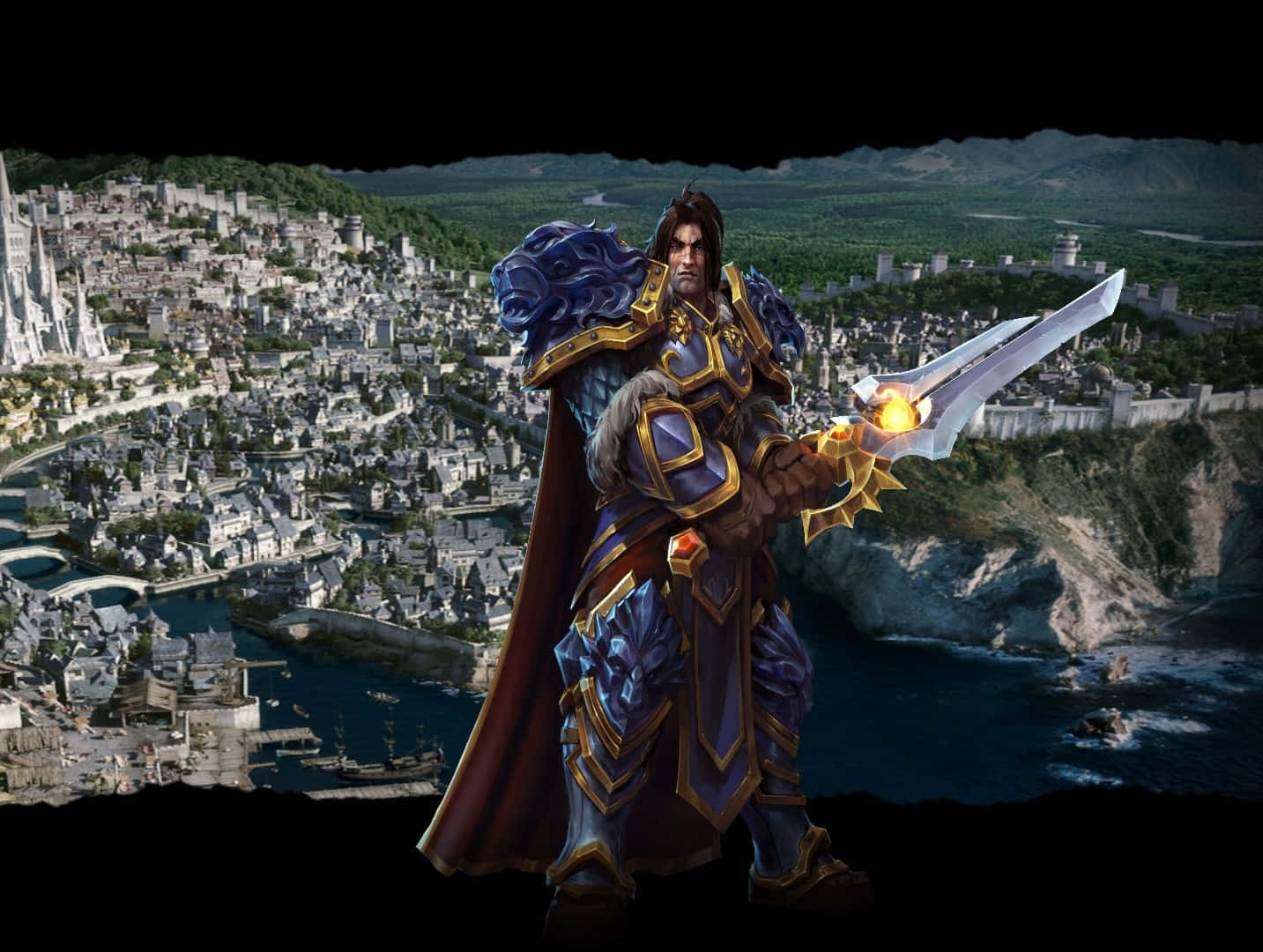 Tirion Fordring Heroic Stance Wallpaper