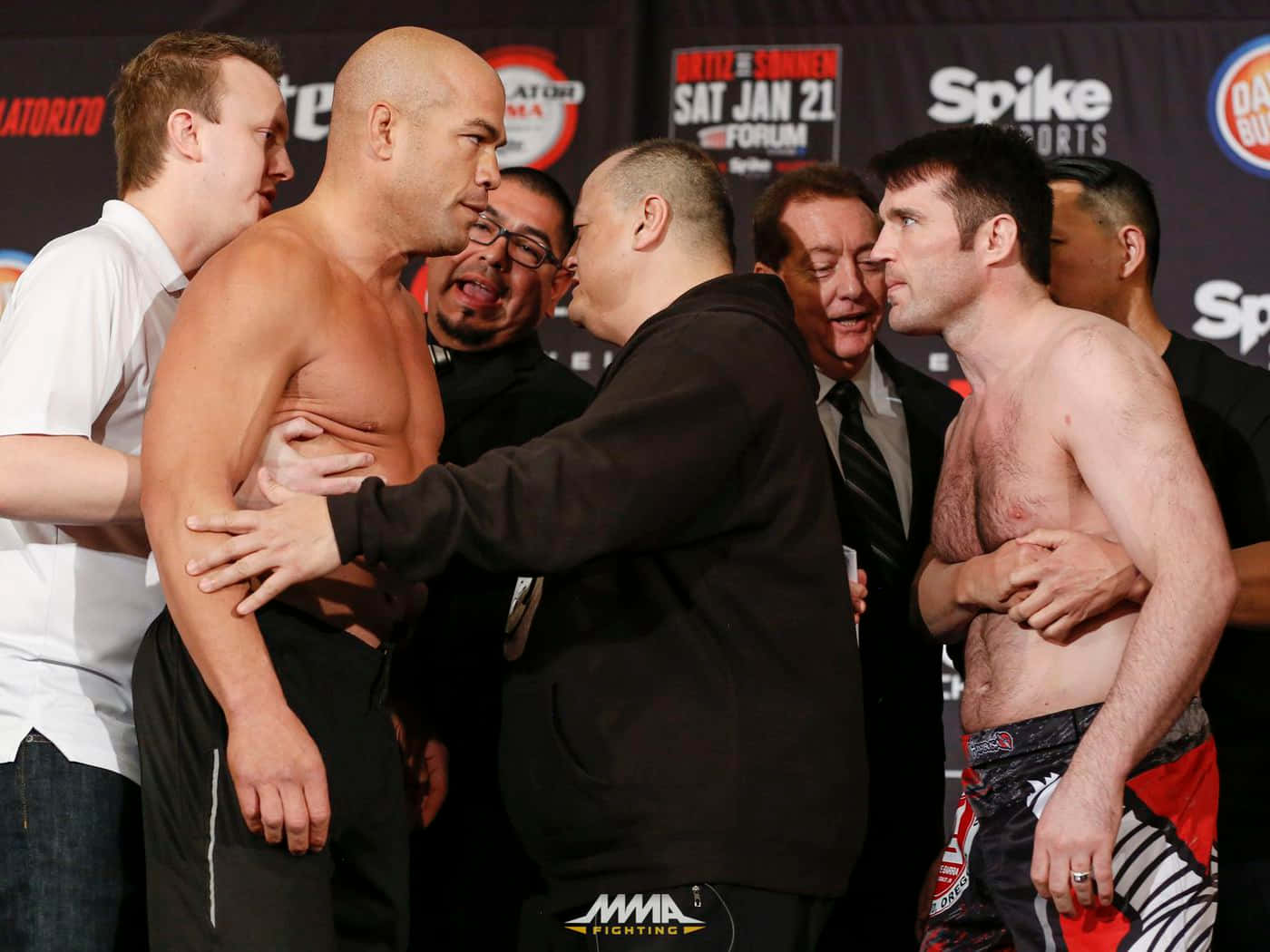 Tito Ortiz And Chael Sonnen Wallpaper