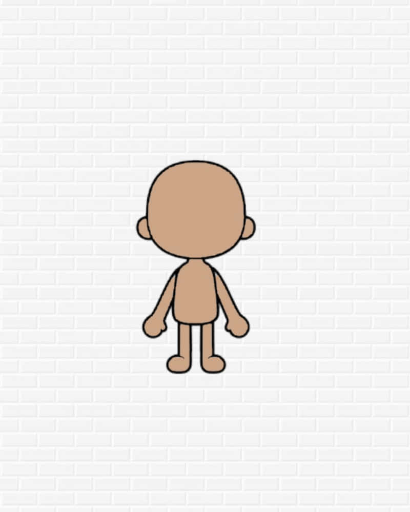 Toca Boca Character Template Wallpaper