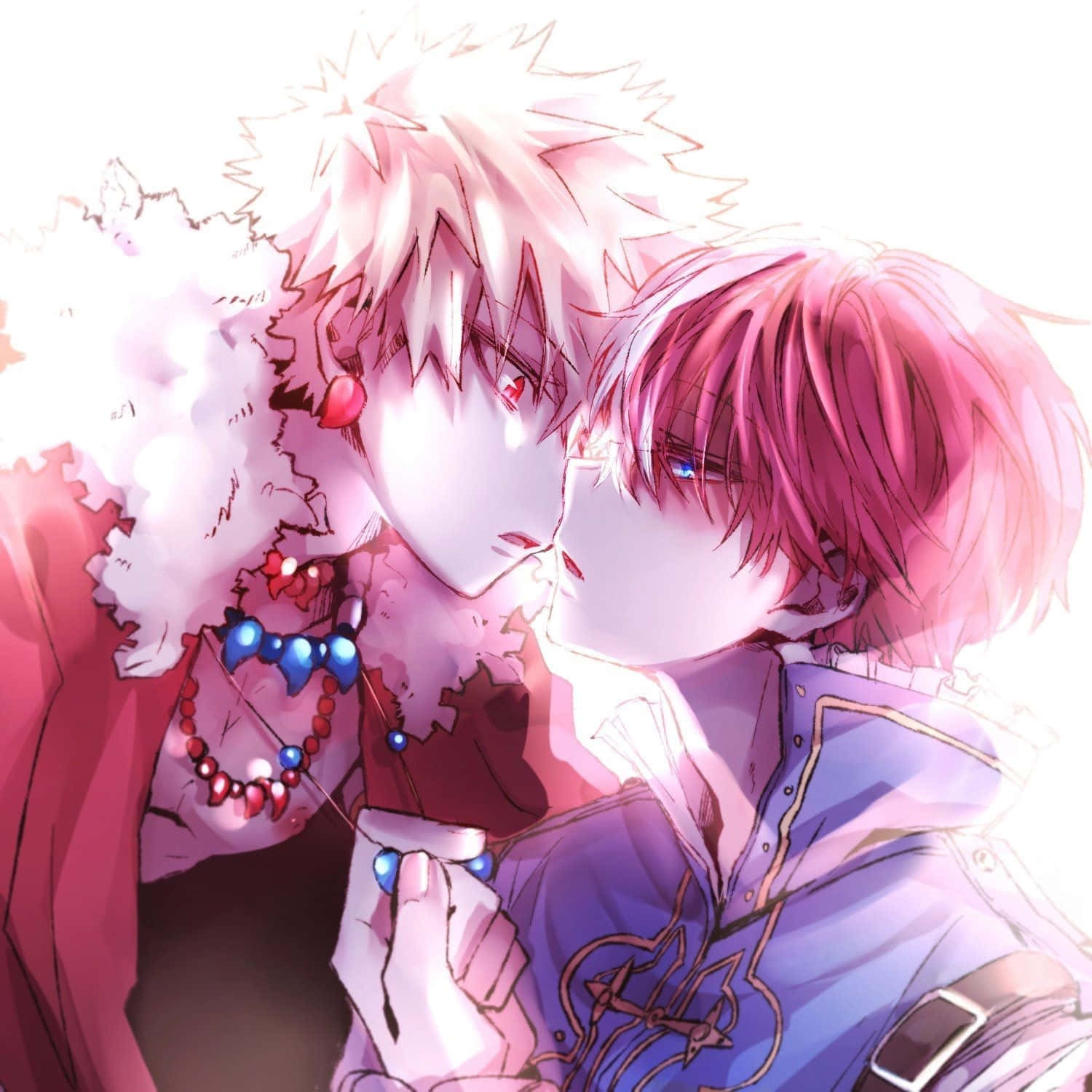 Todobaku My Hero Academia Kiss Wallpaper