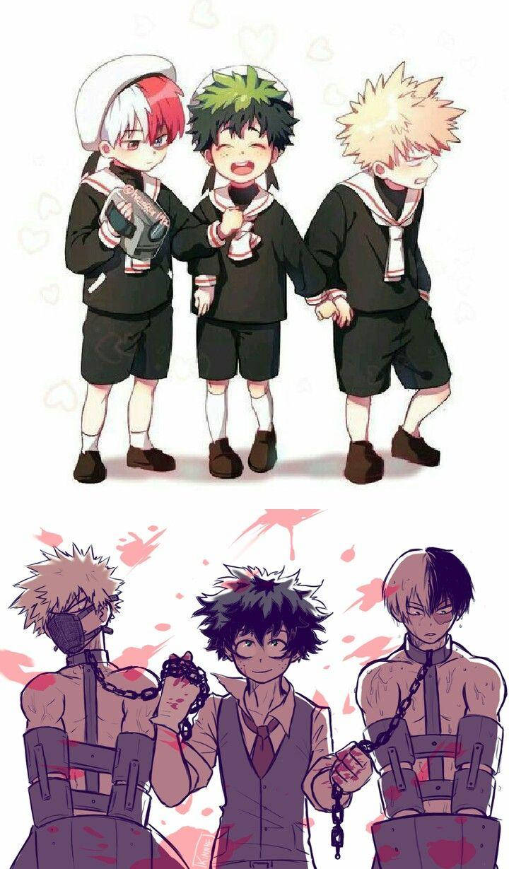 Todobakudeku Young Trio Wallpaper