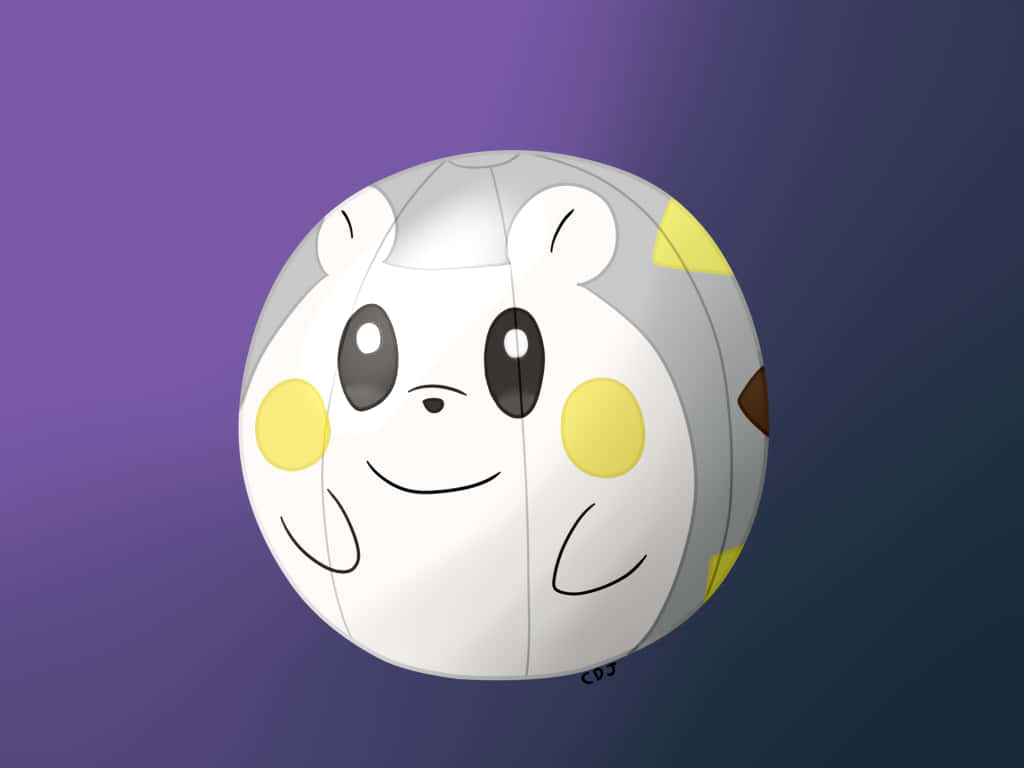 Togedemaru In A Ball Wallpaper