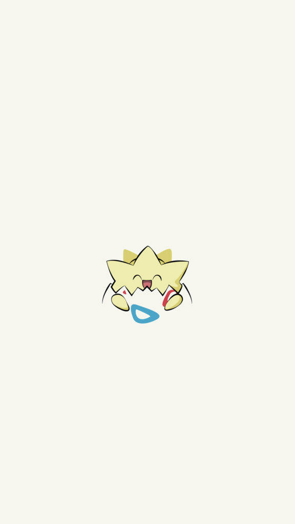 Togepi Face Pokemon Iphone Wallpaper