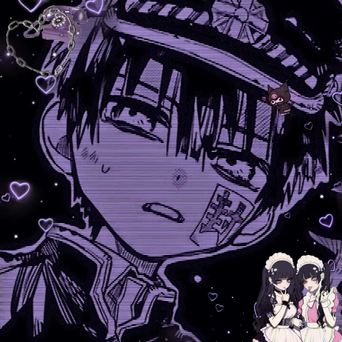 Toilet-bound Hanako-kun Goth Anime Wallpaper