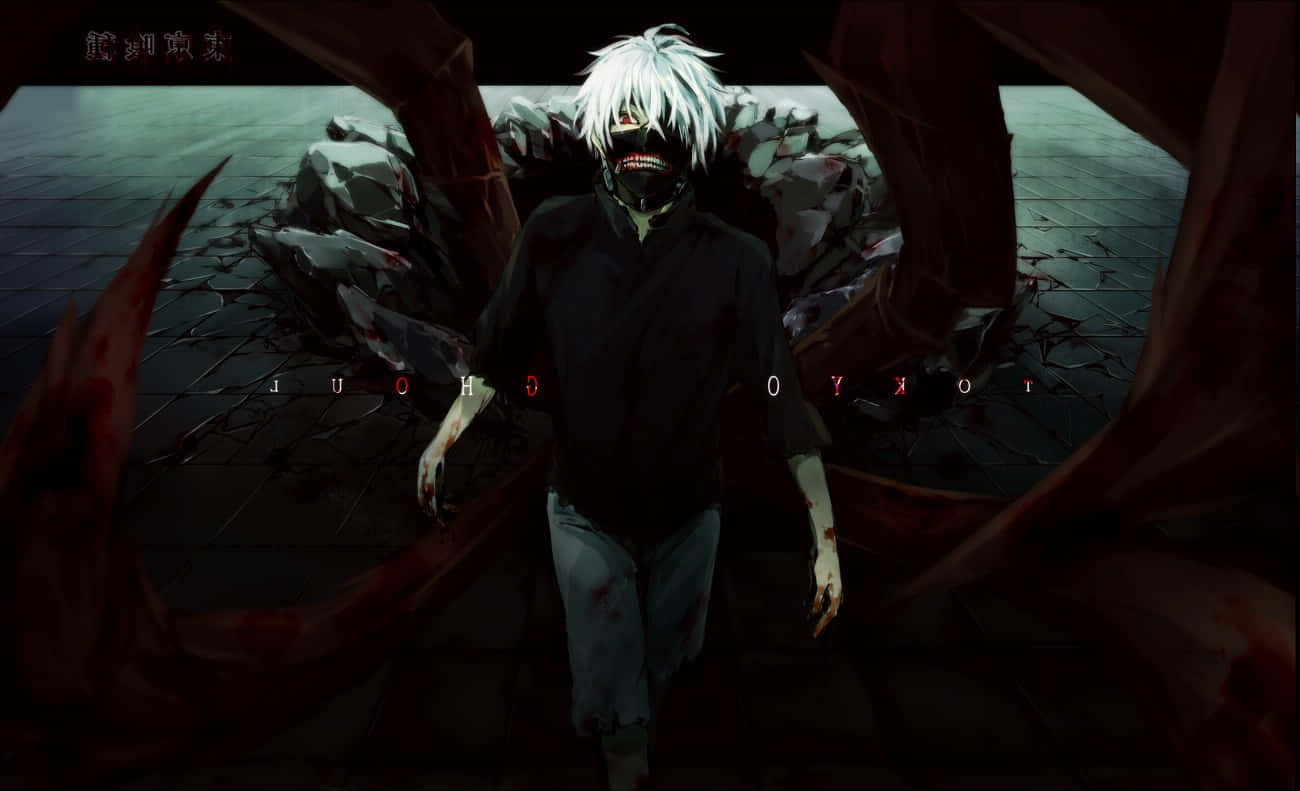 Tokyo Ghoul Anime Ken Kaneki Centipede Form Wallpaper