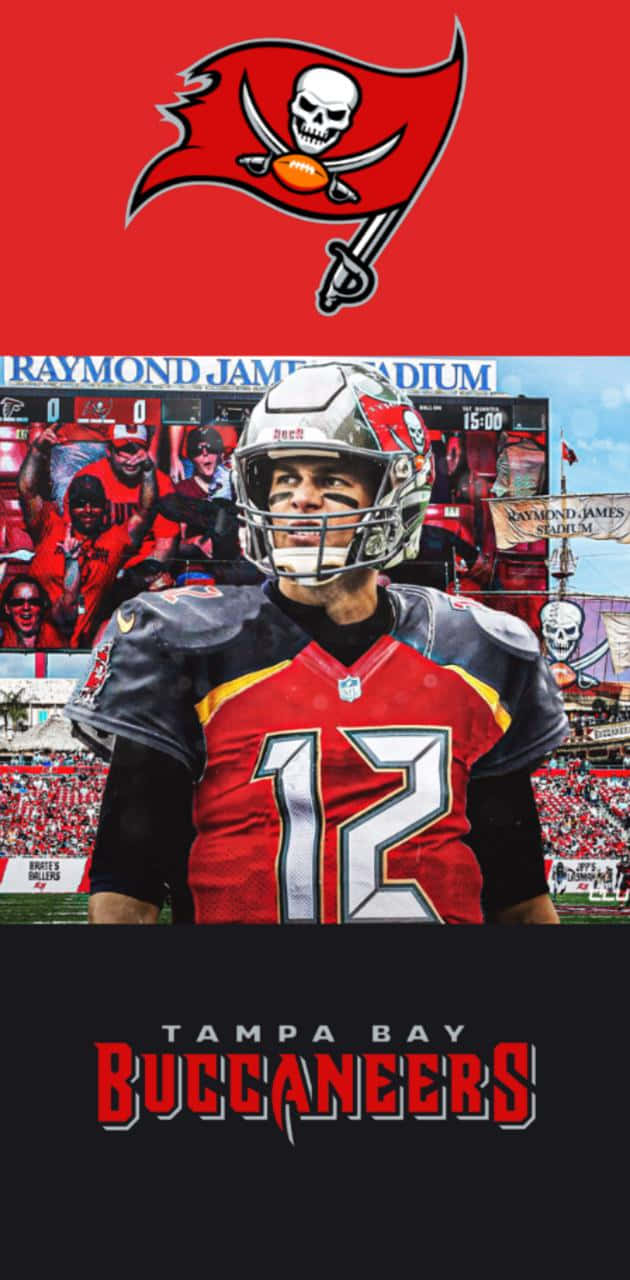 Tom Brady Buccaneers 630 X 1280 Wallpaper