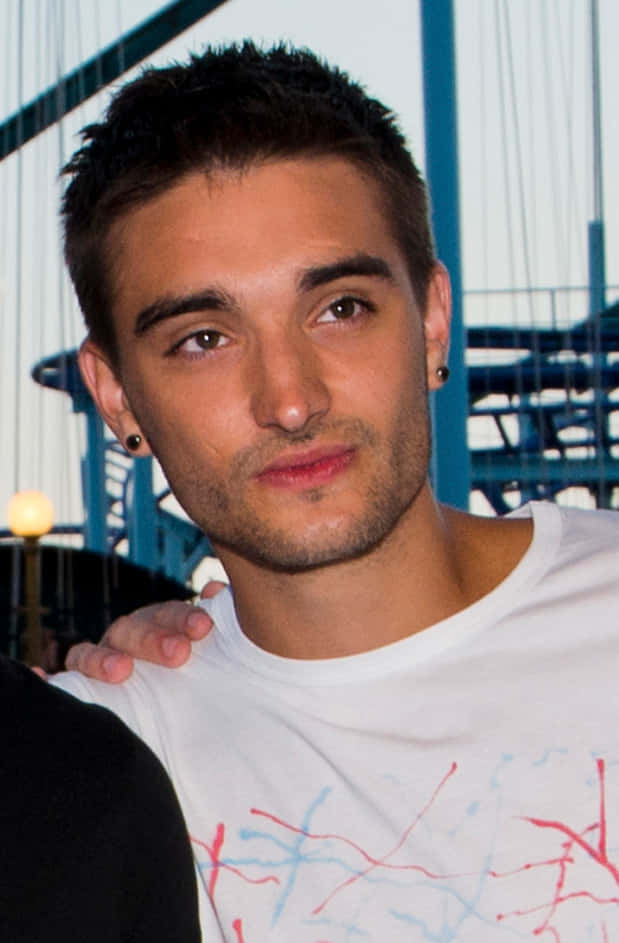 Tom Parker Striking A Pose Wallpaper