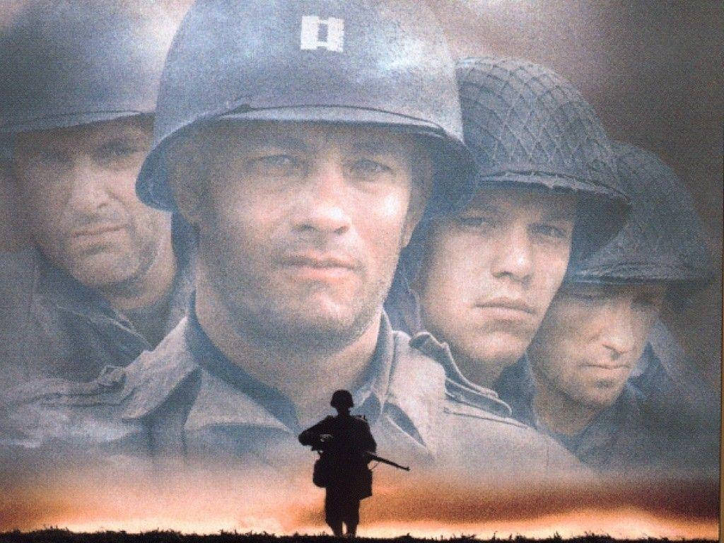 Tom Sizemore In A Scene From 'saving Private Ryan' Wallpaper