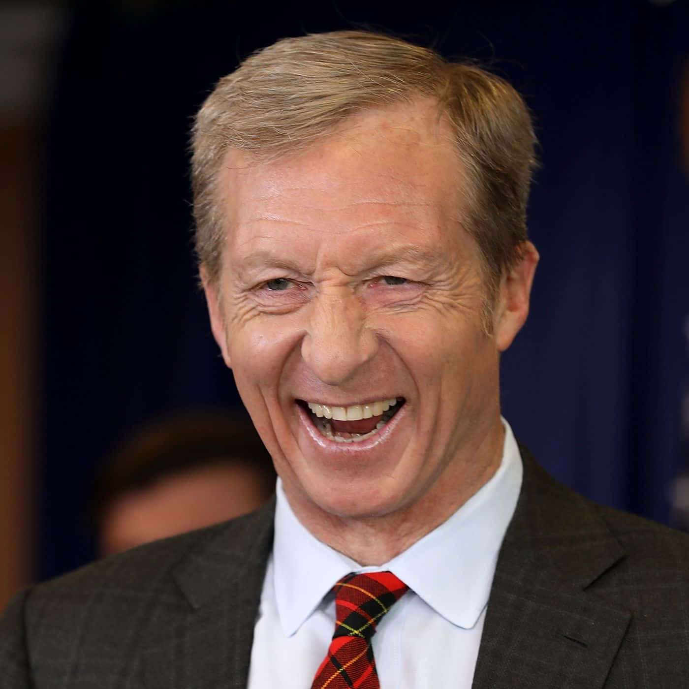 Tom Steyer Laughing Wallpaper