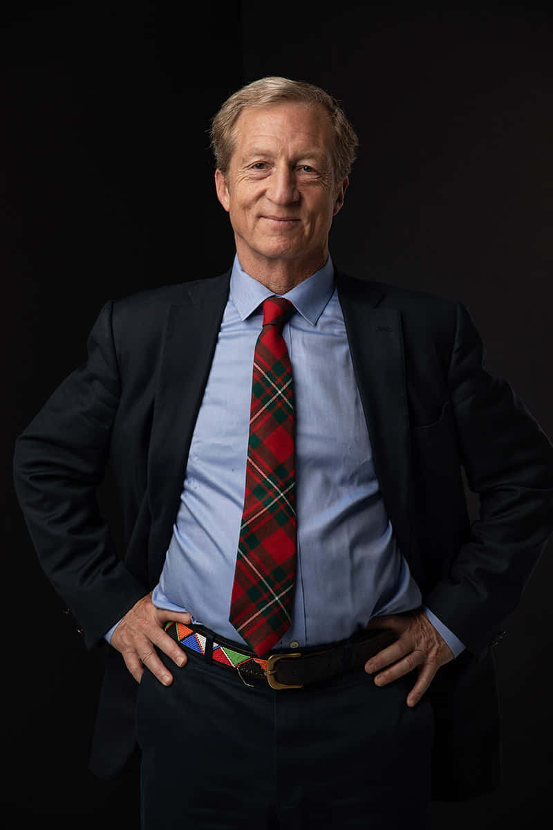 Tom Steyer Power Pose Wallpaper