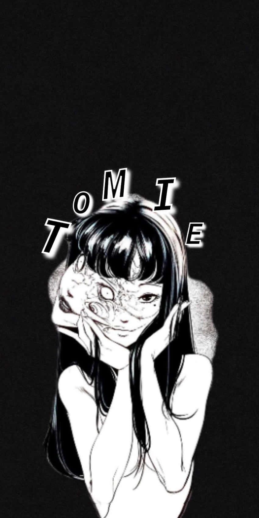 Tomie's Dark And Mysterious Beauty Wallpaper