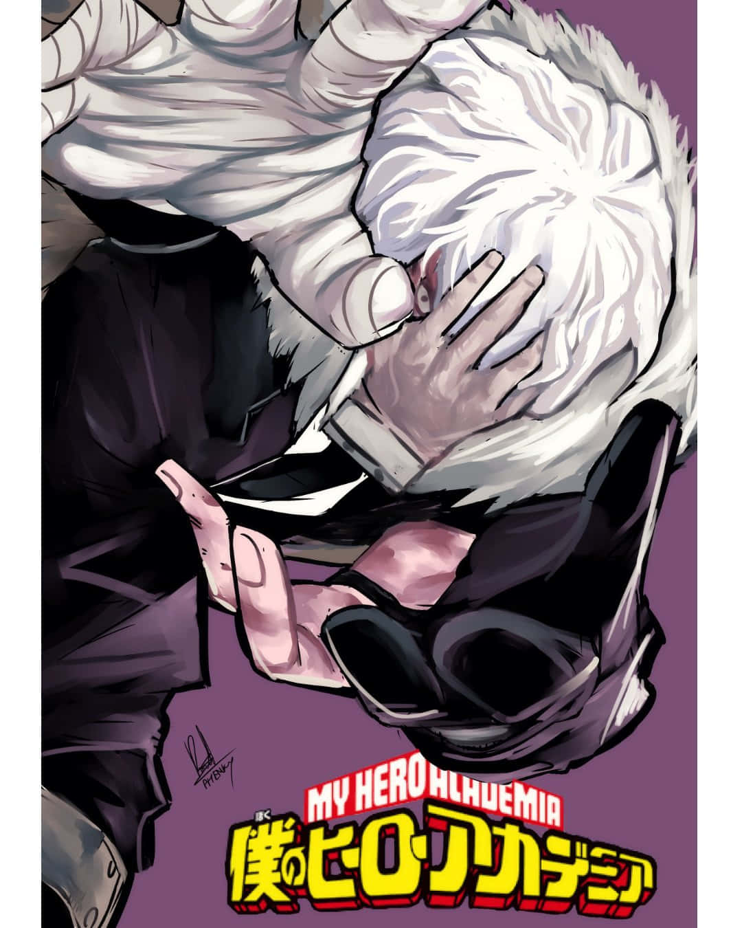 Tomura Shigaraki, Villain Of My Hero Academia Wallpaper