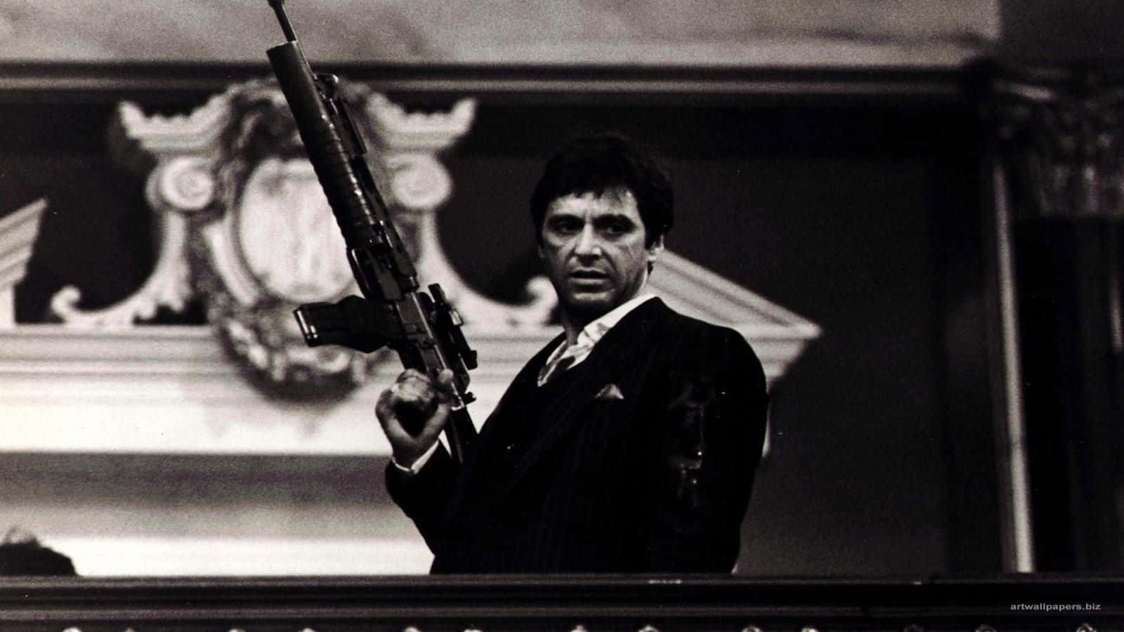 Tony Montana In Scarface Desktop. Wallpaper