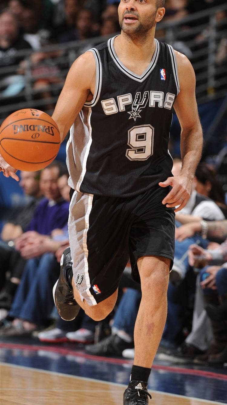 Tony Parker Action Shot Wallpaper