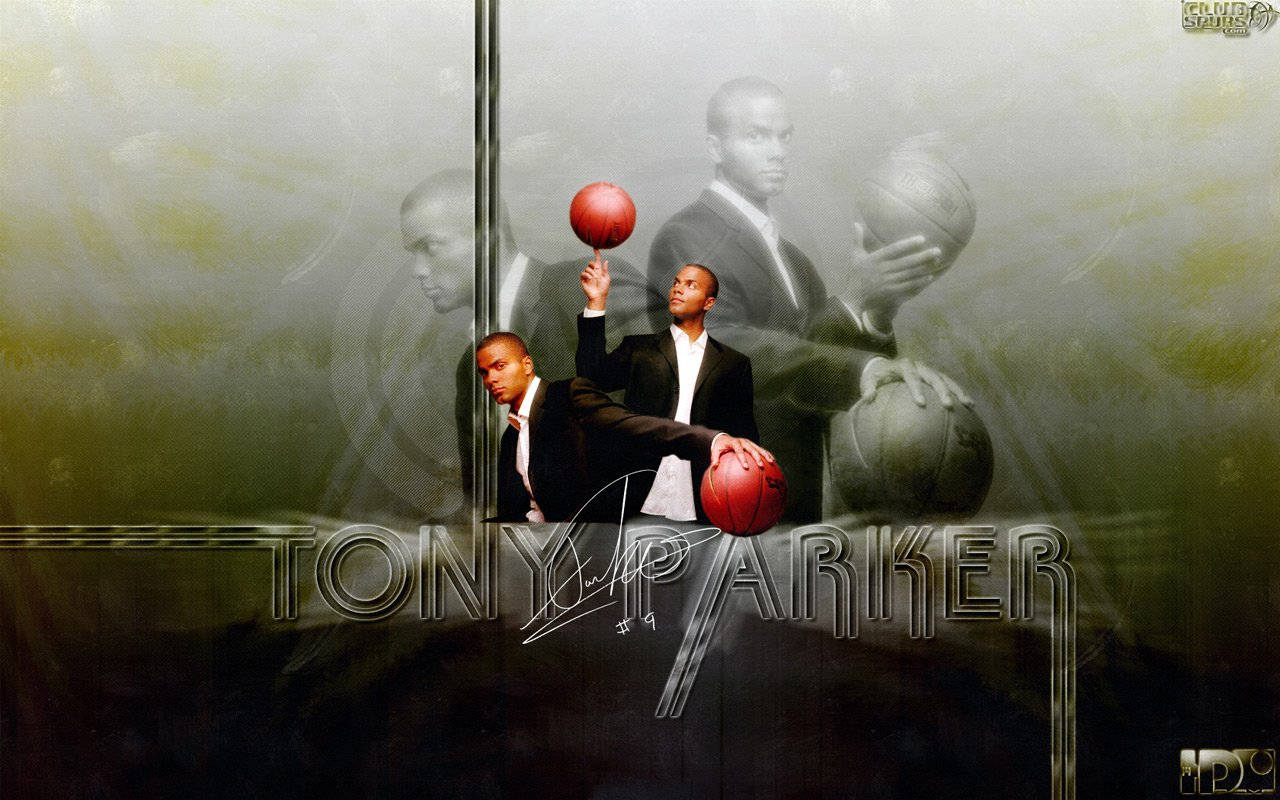 Tony Parker Ball Holding Wallpaper