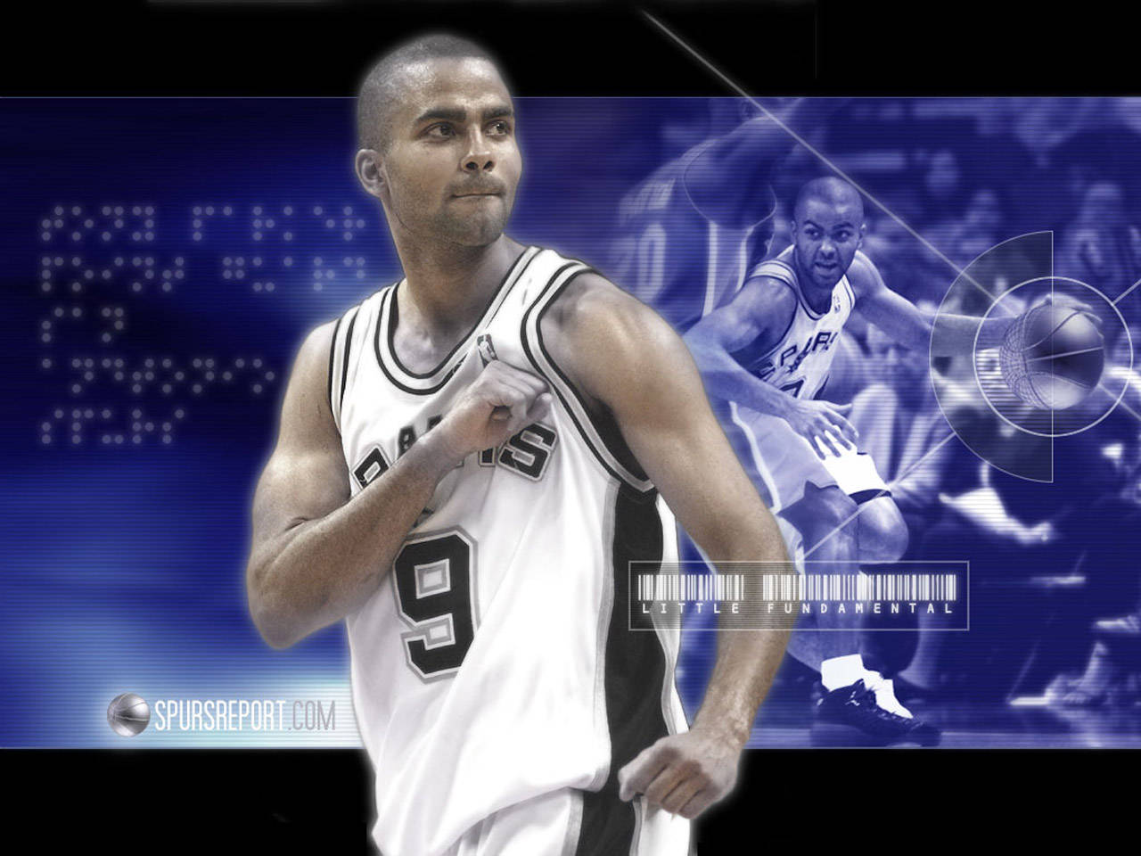 Tony Parker Confident Gesture Wallpaper