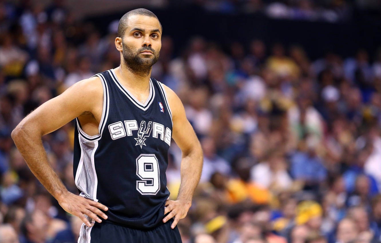 Tony Parker Iconic Shot Wallpaper