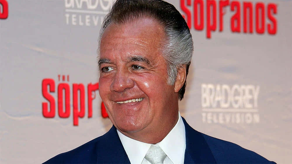 Tony Sirico Striking A Pose At An Event Wallpaper