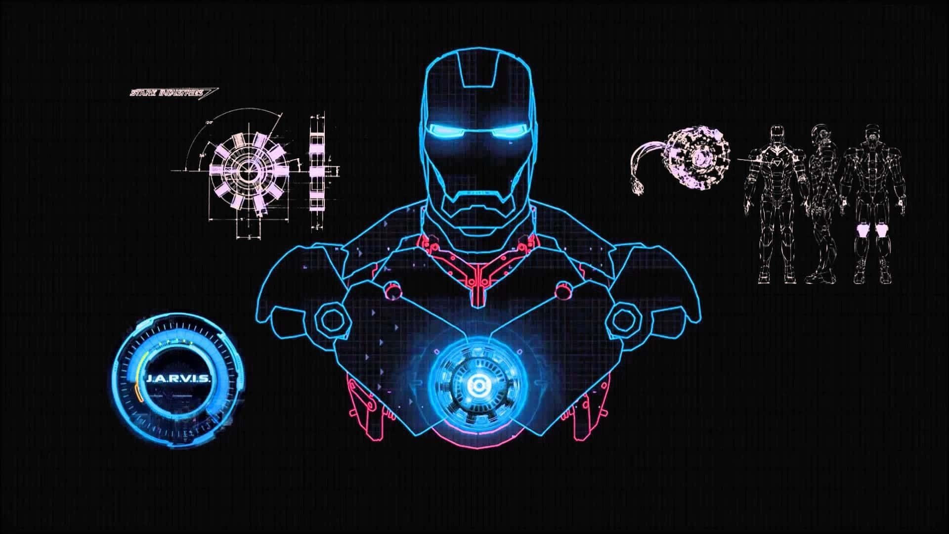 Tony Stark, A Genius Technological Innovator Wallpaper