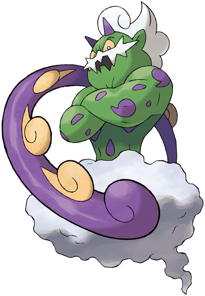 Tornadus Standing On A Cloud Wallpaper