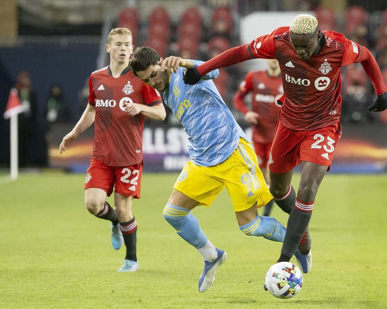 Toronto Fc Chris Mavinga Ball Stealing Wallpaper