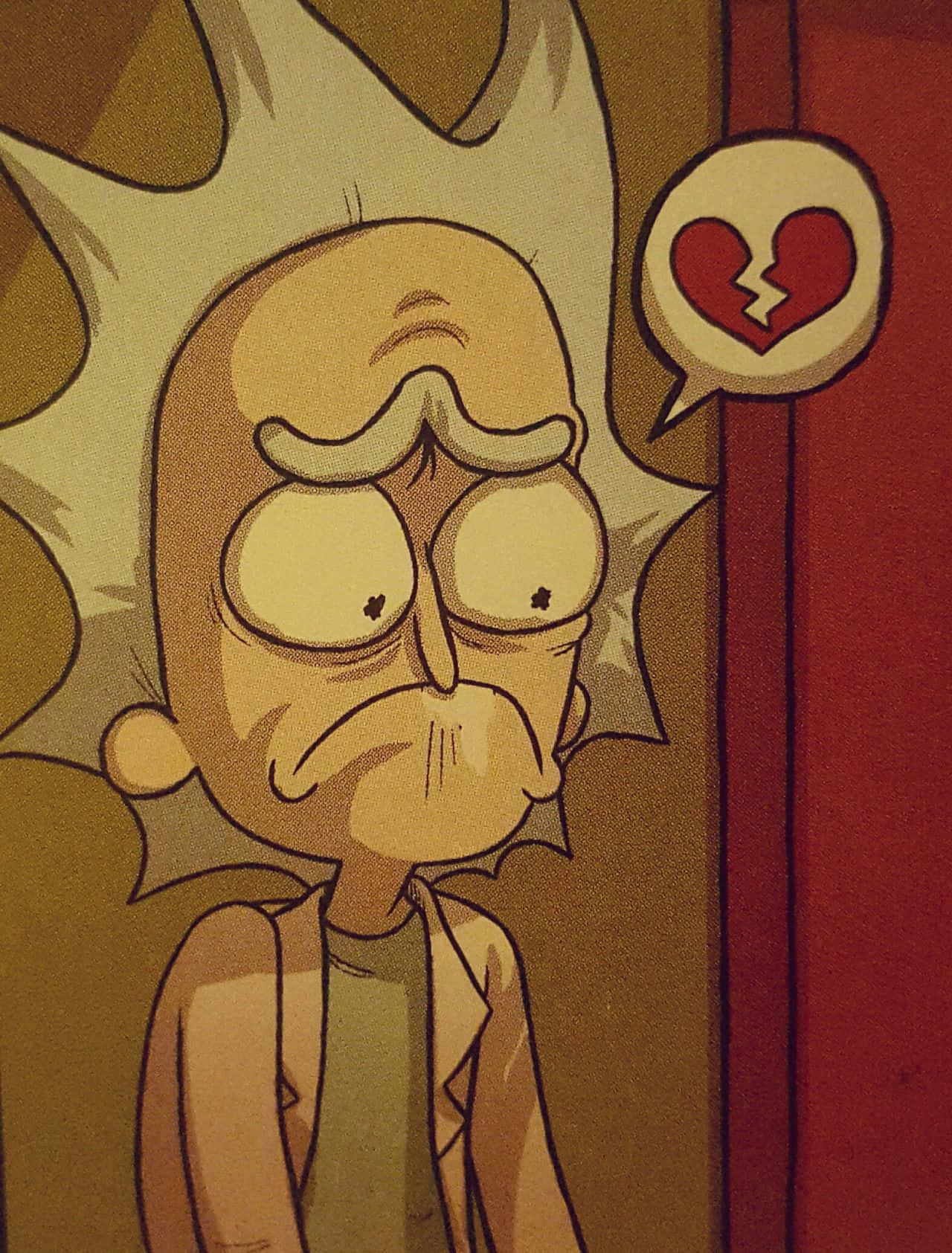 Total Rickall - A Chaotic Adventure In The Smith Household Wallpaper