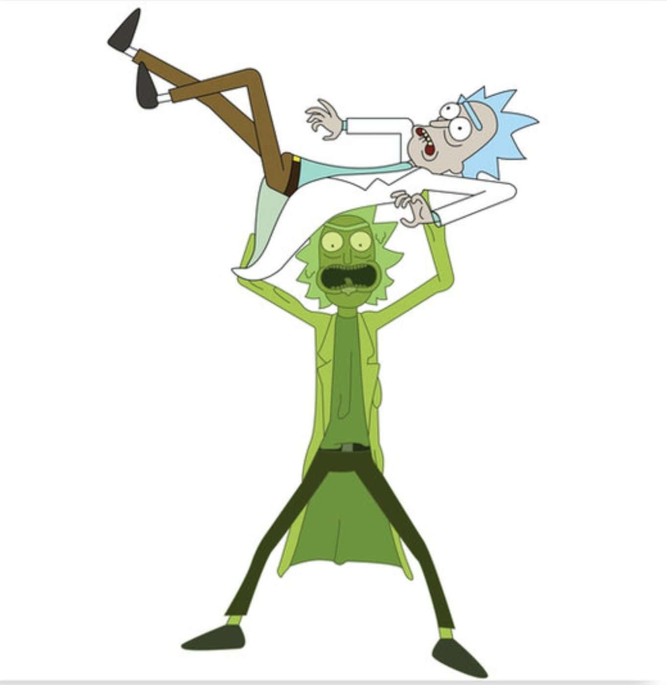 Total Rickall Characters Poster Wallpaper