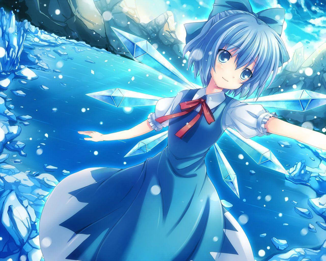 Touhou Game Series Cirno Wallpaper