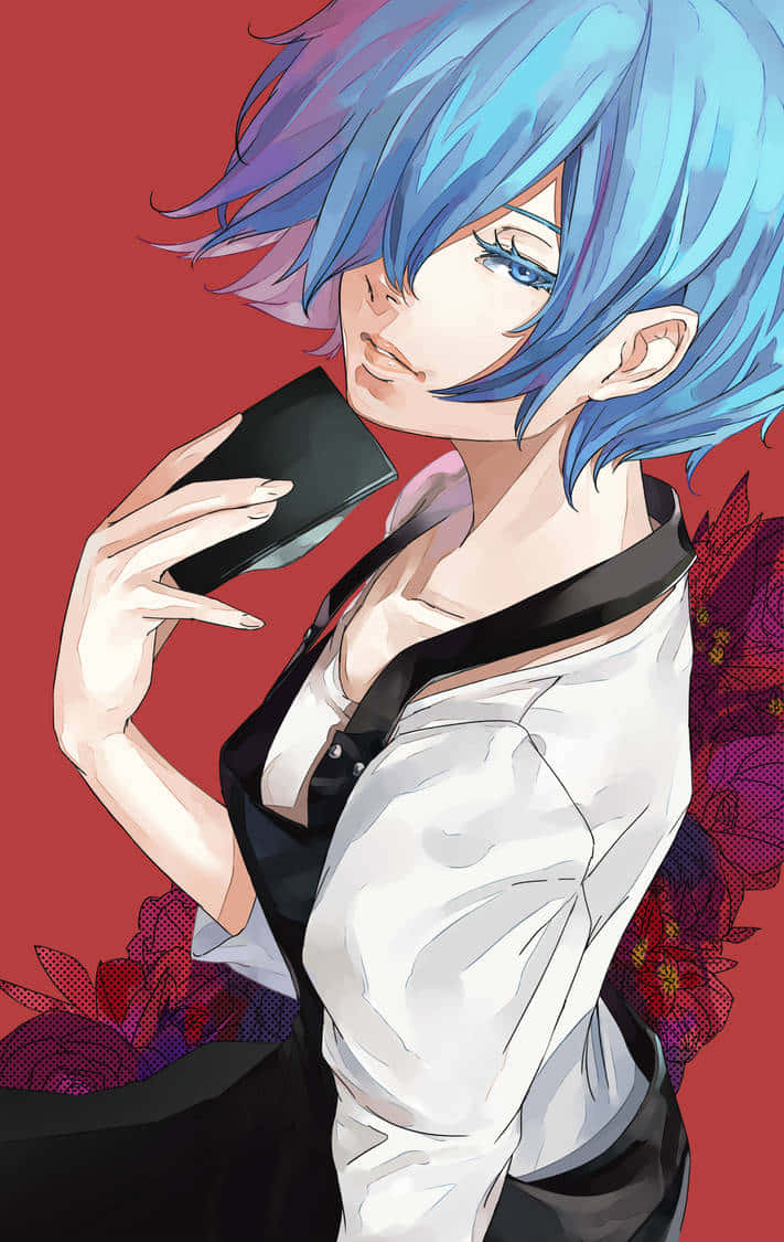 Touka Kirishima, A Character From The Popular Manga Series Tokyo Ghoul Wallpaper