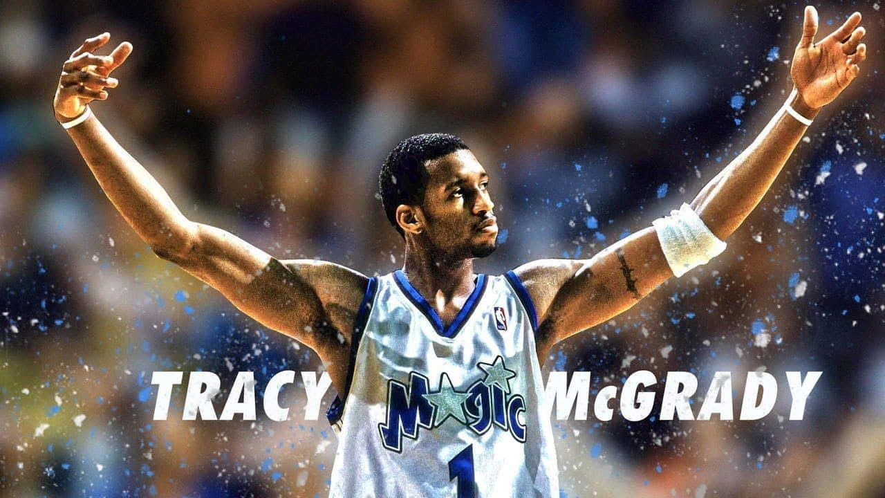 Tracy Mcgrady In Action Wallpaper