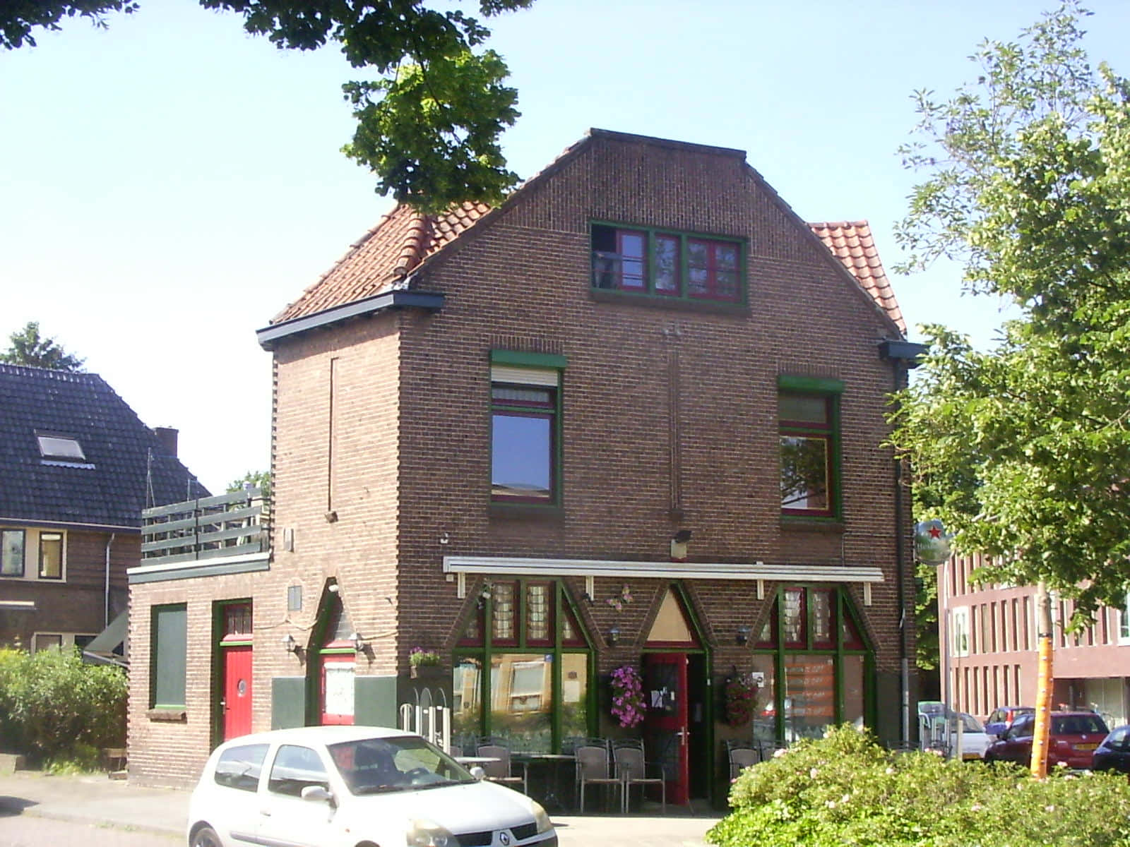 Traditional Dutch Building Deventer Netherlands Wallpaper