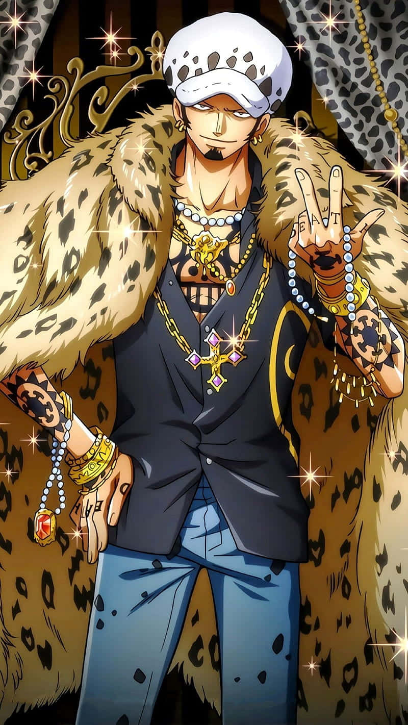 Trafalgar Law - The Fierce Captain Of The Heart Pirates. Wallpaper