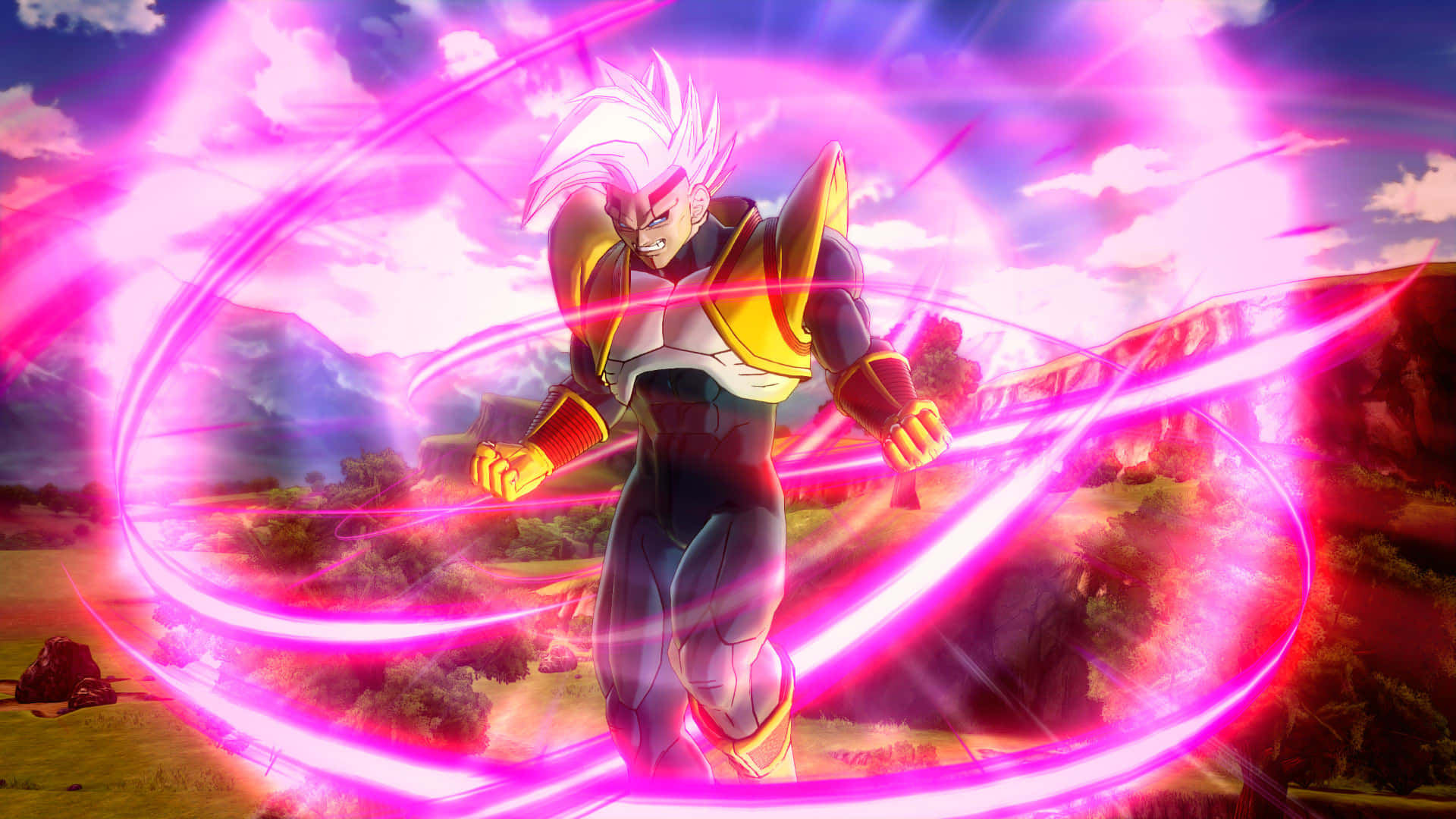 Train In The World Of ‘dragon Ball Xenoverse 2’ Wallpaper