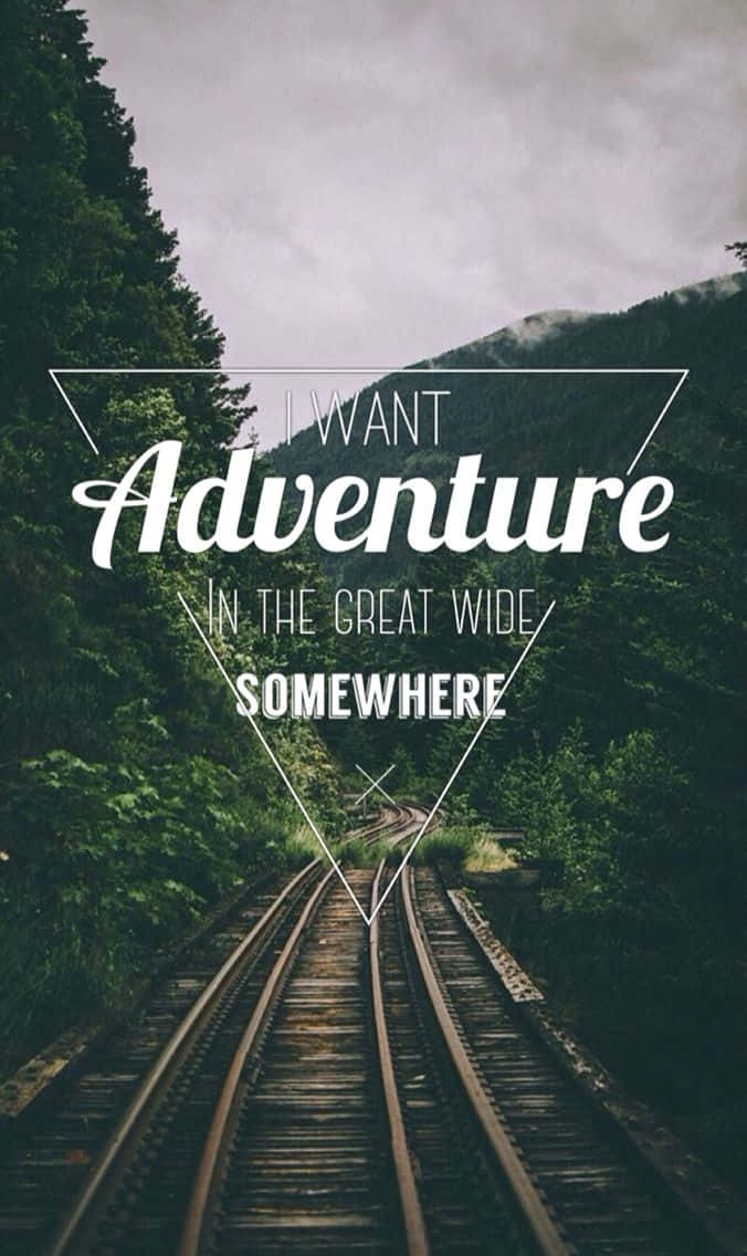 Train Tracks Adventure Wallpaper