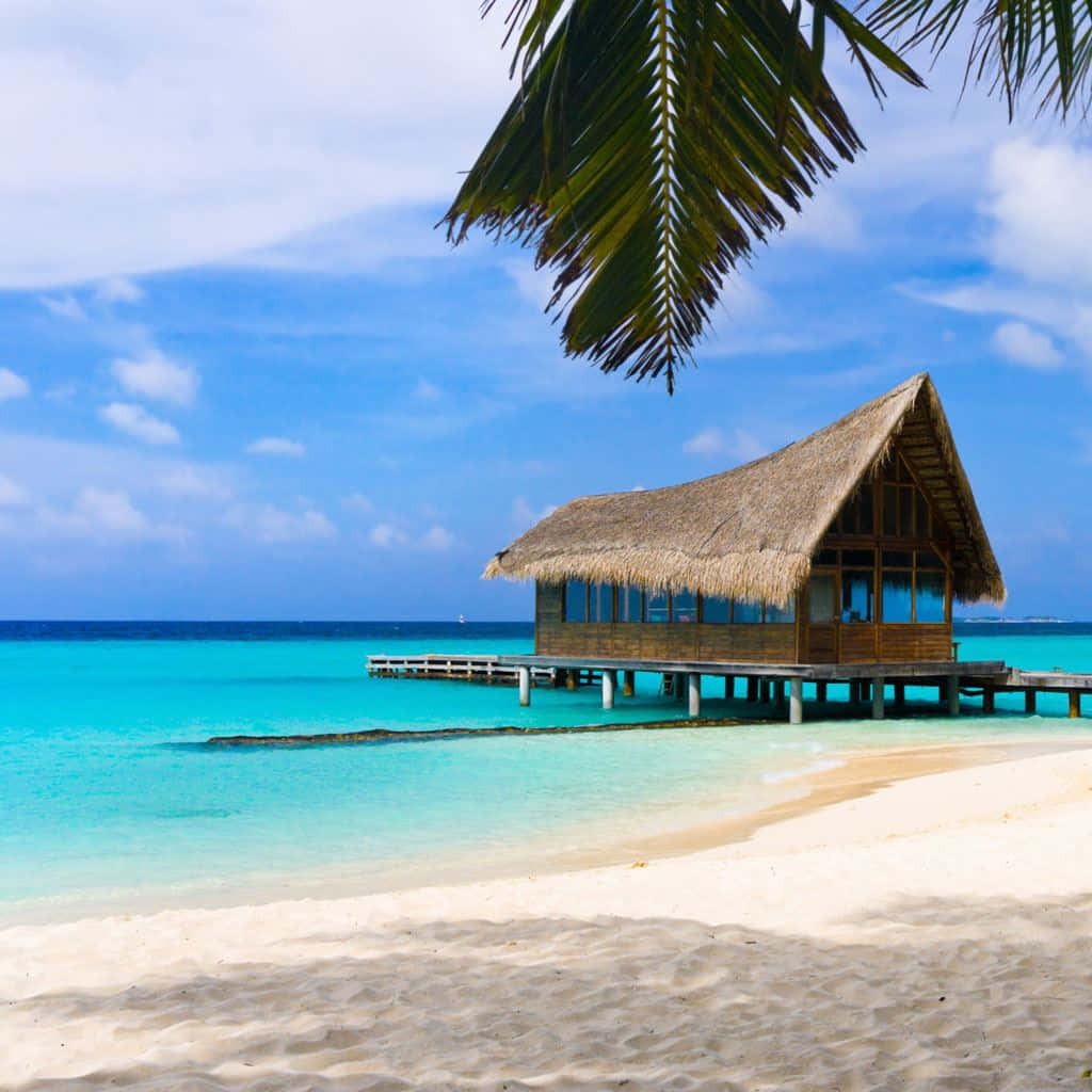 Tranquil Beach Getaway Paradise Wallpaper