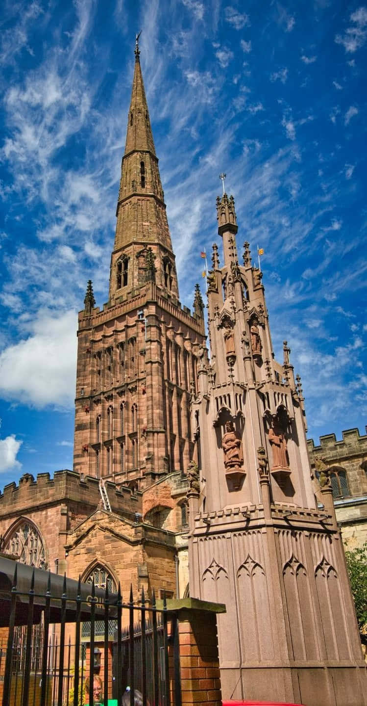 Tranquil Evening View Of Coventry Cityscape Wallpaper