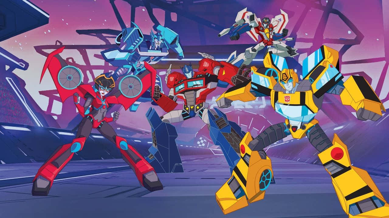 Transformers Cyberverse Fight Stance Wallpaper